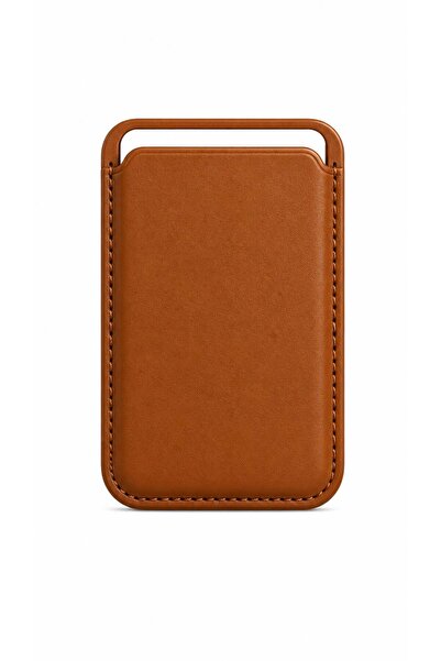 n noppax Micro Woven Wallet Leather Card Holder with Magsafe for iPhone