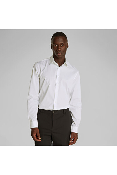 Calvin Klein Erkek Beyaz Gömlek