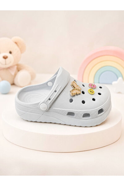 ljn lujinstore Children's Eva Sabo Slippers with Accessories, Lightweight Dai...