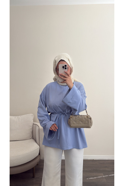 ELLA Yandan Yırtmaçlı Sweatshirt