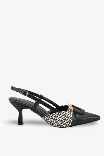 İNNABUTİKK Narisa Women's Accessory Heeled Shoes - Black