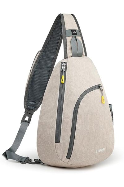 G4Free Small Hiking Daypack RFID Blocking Crossbody Sling Bag Chest Shoulder ...