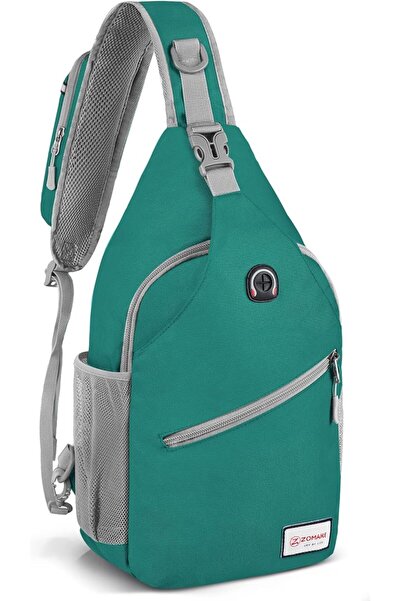 ZOMAKE Crossbody Sling Bag Men Women, Water Resistant Shoulder Daypack for Tr...