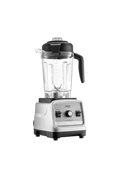 VEVOR Blender pentru smoothie-uri, 1600 W, Capacitate 2.5 l, Viteză variabilă...