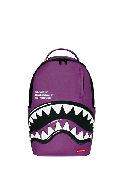 Sprayground ®   Σακίδιο Πλάτης Σαρκ Σέντραλ Μπάμπλι Μπι 8763 - Μωβ