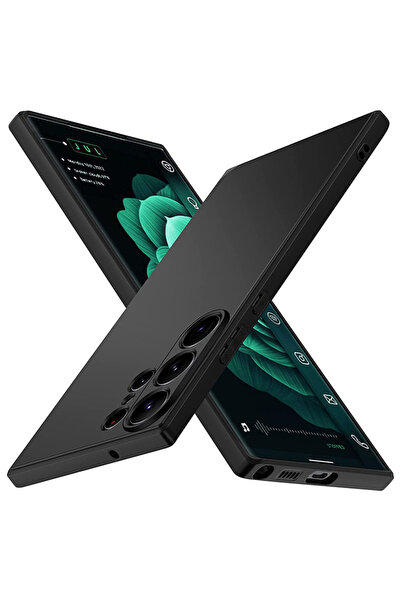 Choice19 Galaxy S25 Ultra black Ultra Thin Matte Soft TPU Case Shockproof Cov...