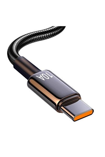 Choice3 3m 1 Pc 10A 240W Super Fast Charging Cable PD Type-C Braided Charge C...