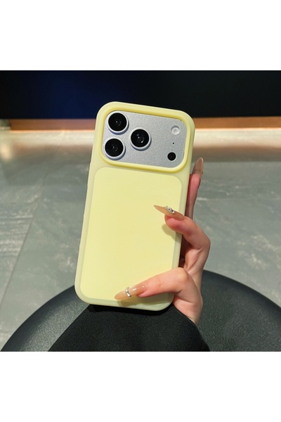 Choice37 iPhone17 Pro Max Yellow Original 2IN 1 Clear Candy Color Shockproof ...