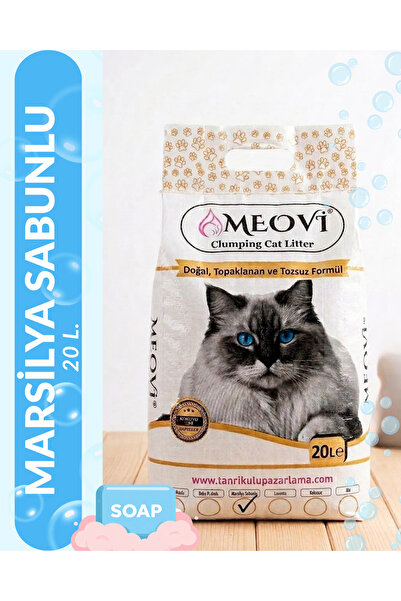meovi Marsilya Sabun Kokulu İnce Taneli Ultra Topaklaşan Tozsuz Premium Kedi ...