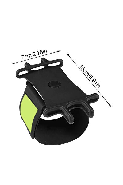 Choice1 Green 1pc Wristband Phone Holder for iPhone Running 4"-6.5" Inch Univ...