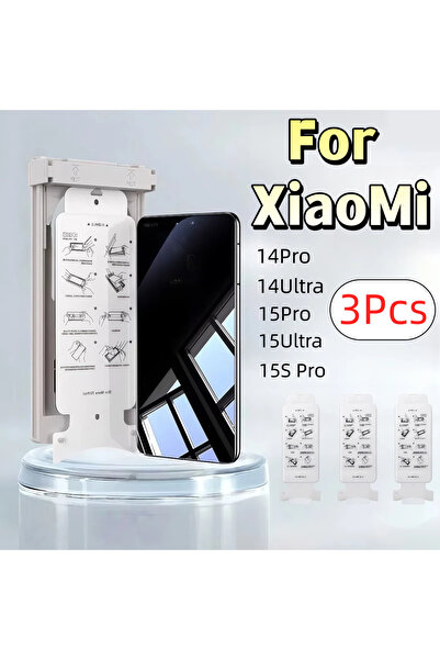 choice2 xiaomi 15 ultra High Definition 3PCS 3Pcs Screen Protector Kit for XI...