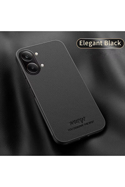 Choice97 Poco X8 Pro Max Black Luxury Built-in Magnet Leather Phone Case for ...