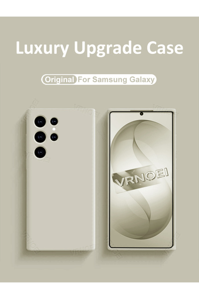 Choice76 Galaxy S26 Ultra Beige Luxury Shockproof Case for S26 S24 S23 S22 S2...