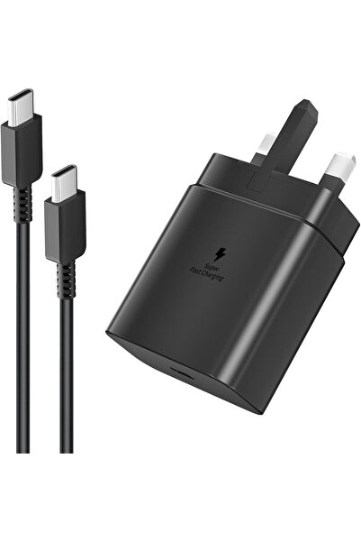 Choice black UK British standard charger 45W Super Fast Charger USB Type C Ch...