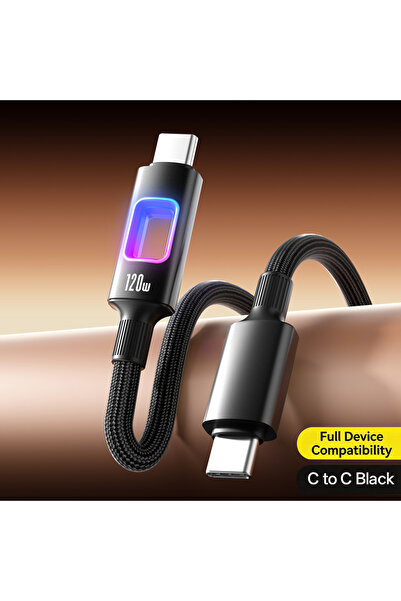choice2 1m Black NNBILI 120W USB C to Type C Cable Fast Charging USB C Type-C...