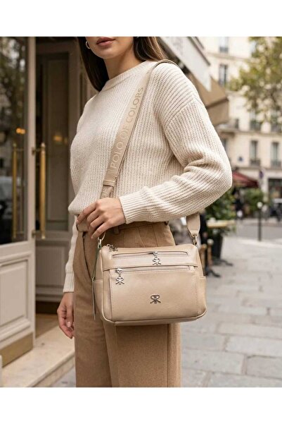 WİKİDAYS.S MODA TRENDİ Multi-Compartment Patterned Women's Shoulder Bag - Sty...