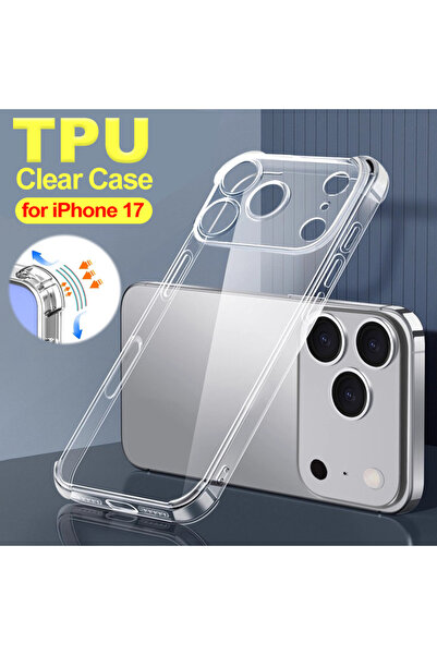 Choice18 iPhone17 Pro Transparent Air Bag Anti-drop Transparent Phone Case fo...
