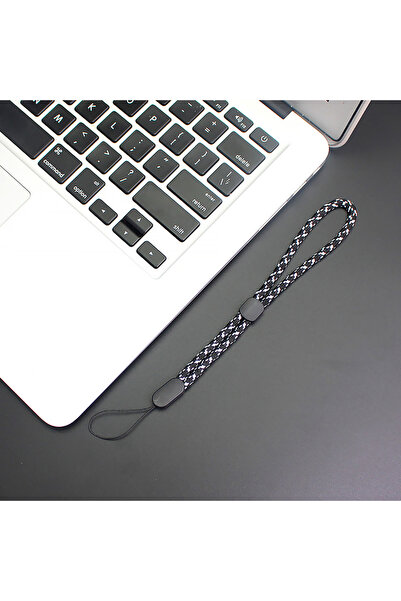 Choice5 black and white Universal Wrist Lanyard For iPhone Camera USB Drives ...