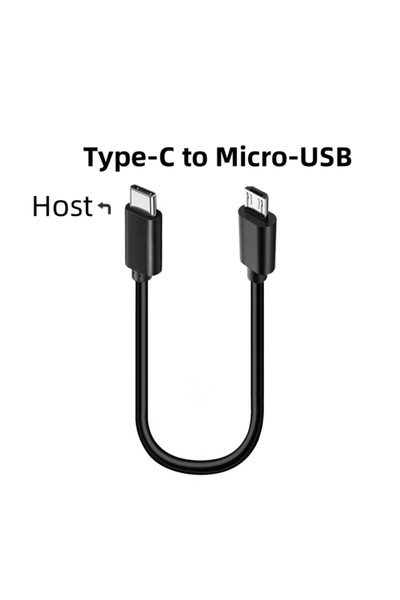 Choice1 0.3m Black Type C USB-C Male to Micro USB Sync Charge OTG Adapter Cab...
