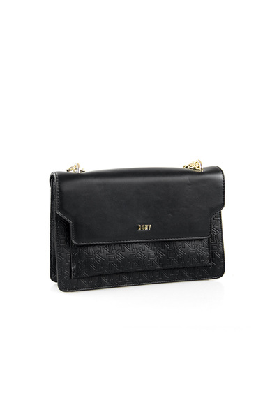 Dkny DK New Classic Embossed Flap Chain Bag, Elegant Commuter Shoulder/Crossb...