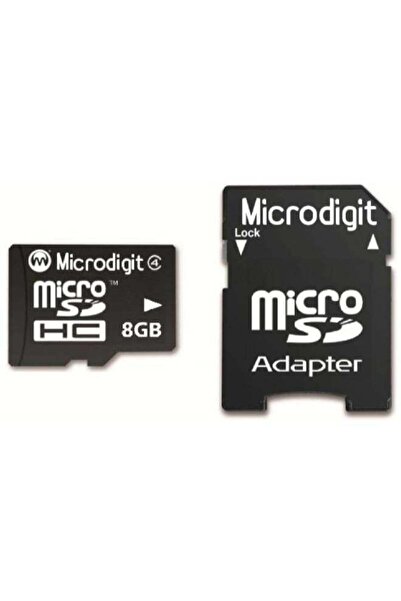 Microdigit 8GB Micro digit Micro SD Memory Card 8 GB