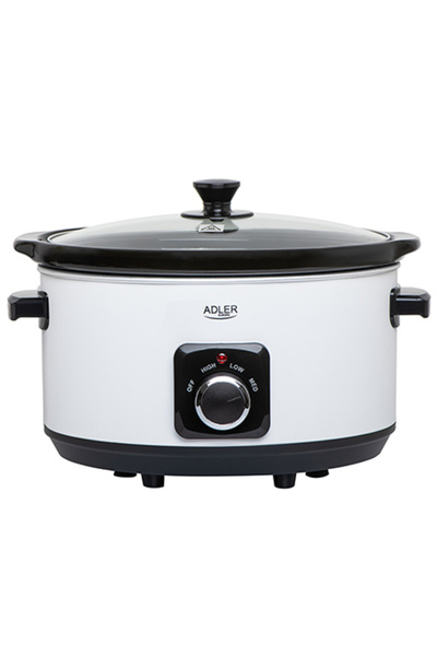 adler Aparat de gătit lent 5.8L AD 6413 Alb