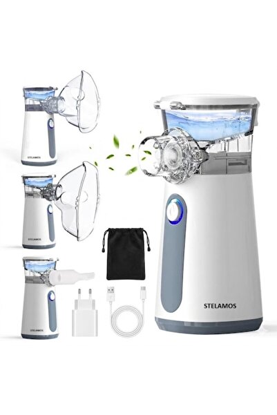 STELAMOS Dispozitiv portabil cu aerosoli, Nebulizator ultrasonic cu tehnologi...