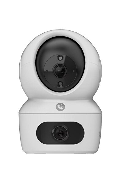 EZVIZ H7c Διπλή Εσωτερική Κάμερα Ασφαλείας, 2K+, Υπέρυθρα 15μ, Αμφίδρομος Ήχο...