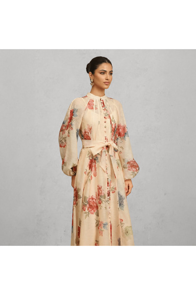 SÜMER Sumer Lisa Dress – Women's Casual Midi Dress