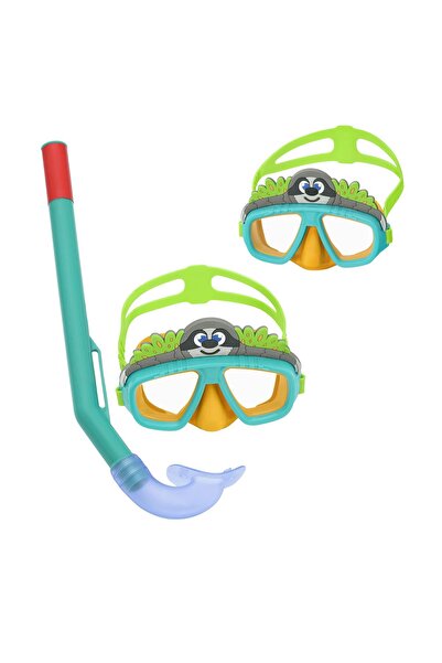 BESTWAY 24059 Set de snorkeling turcoaz pentru copii