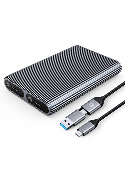 Orico Rack AM2C3-2SN Dual Disk pentru SSD M.2 NVMe, Gri