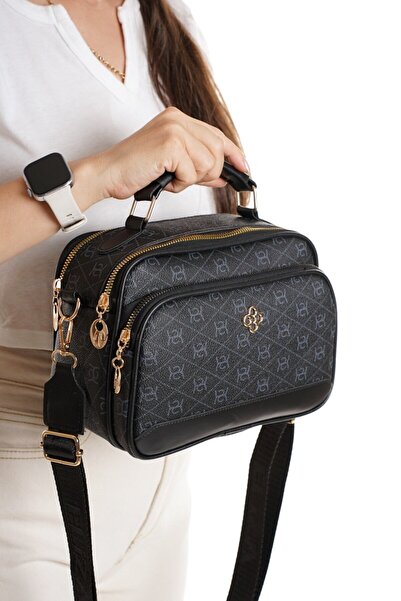 Newish Polo Women's Fabric Long-Strap Hand and Shoulder Bag