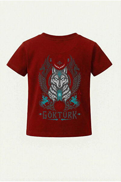 nirvoda Children's T-Shirt Guardian of the Sky - Bozkurt Children's Tshirt wi...
