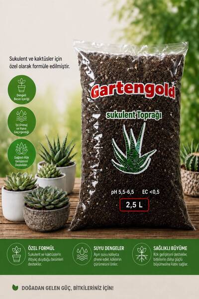 Sukulent Toprağı 2.5 L