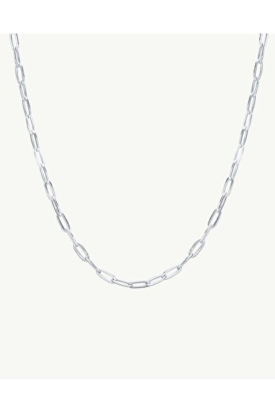 Stemma Jewelry Colier Lant Basic Chain din Argint 925, cu Zirconiu, Placat cu...