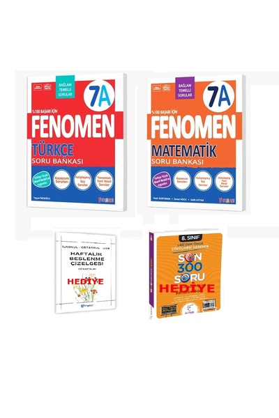 Fenomen Yayıncılık 2026-2027 Müfredat Yeni Maarif Modeli 7. Sınıf Türkçe-Mate...