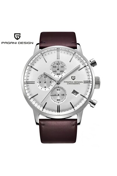 Pagani design Male Wristwatch Chronograph Quartz Movement Stainless Steel Ban...