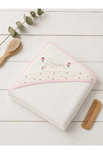 Panfilia 100% Cotton Baby Hooded Bath Towel Swaddle & Baby Birth Gift