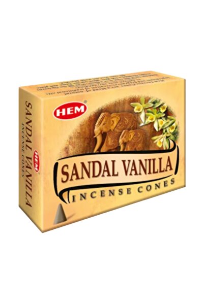 Hem Set 10 x Conuri Parfumate, Santal si Vanilie