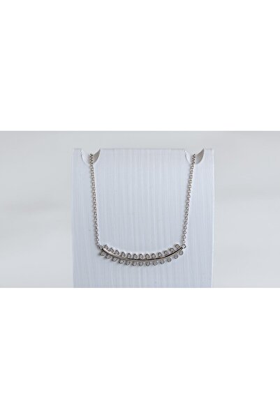 OEM Ασημένιο Κολιέ με ζιργκόν Silver925