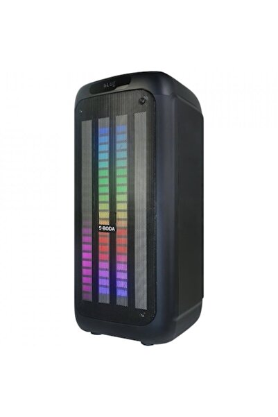 E-BODA Boxă portabilă Party 410 Pro, 80W, True Wireless Stereo, Bluetooth, Ra...