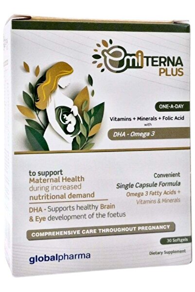 globalpharma Emiterna Plus Prenatal Dietary Supplement with Vitamins, Mineral...