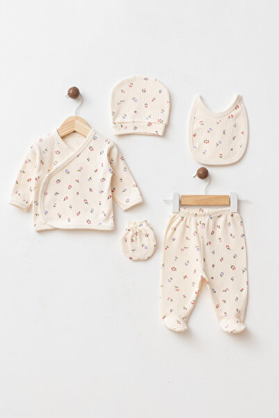 yukobaby bebeğiniz için en doğalı Baby Tiny Tulip Garden 100% Cotton 5-Piece ...