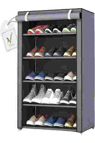 View star Viewstar 5-Layer Shoe Rack Organiser, Shoe Rack with Open Display, ...