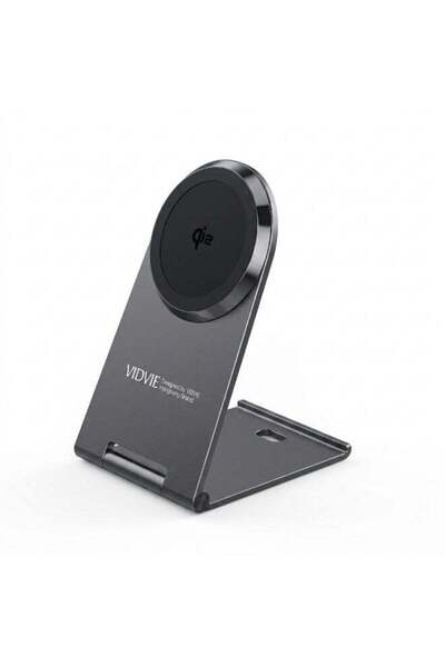Vidvie Qi2 Certified Desktop Folding Magnetic Wireless Charging Stand 15W Alu...