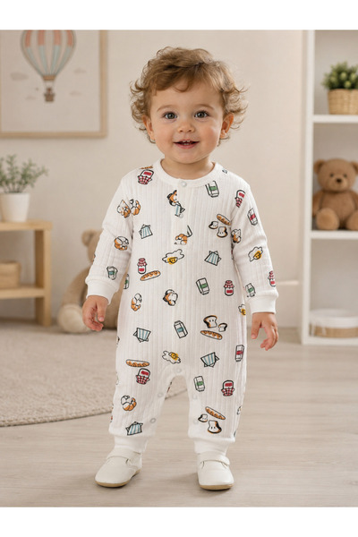 Tiffany Breakfast Theme Baby Romper 35004