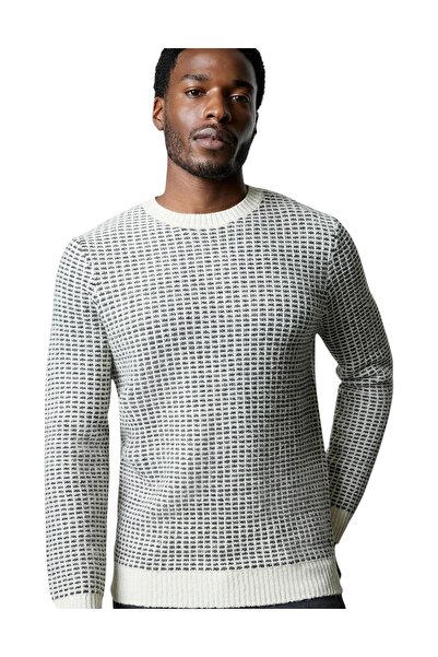 French Connection Men Crewneck Degrade Sweater