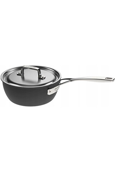Demeyere Negru 5 Tigaie rotundă conică cu capac 20 cm pentru 350 ° C BELGIA
