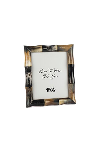 Mikasa Moor إطار أسود كريمي 32x26 سم
