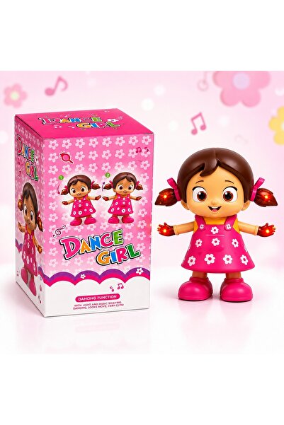 Toy Jucarie interactiva Dance Girl, fetita dansatoare cu muzica, lumini si mi...